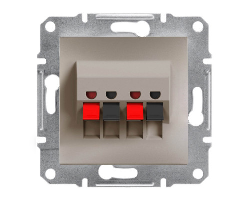 Розетка акустическая Аsfora бронза