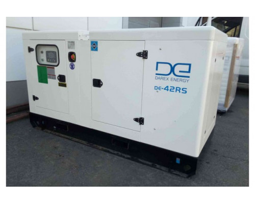 Дизельный генератор в шумопоглощающем оцинкованном кожухе DE-42RS-Zn