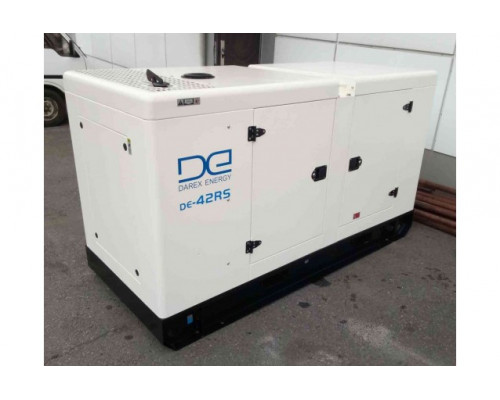 Дизельный генератор в шумопоглощающем оцинкованном кожухе DE-42RS-Zn