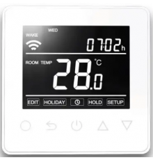 Heatcom Терморегулятор HC90 Wifi thermostat white