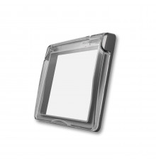 Крышка для розетки серый Livolo (C7-1WF-15)