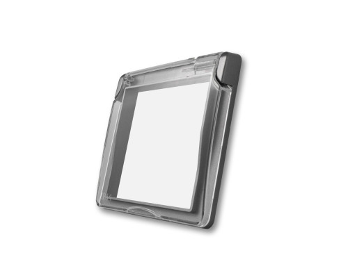 Крышка для розетки серый Livolo (C7-1WF-15)