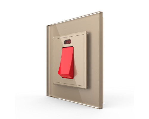 Мастер выключатель 20 ампер Livolo Золотой (VL-C7KMKV20A-2AP)