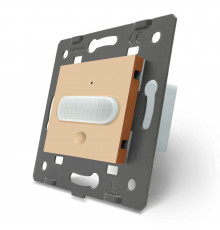 Механизм датчик движения с сенсорным выключателем золото Livolo (C7-01RG-13)