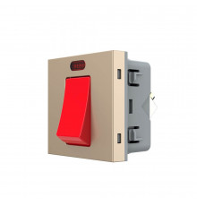 Механизм мастер выключатель 20 ампер Livolo Золотой (VL-KMKV20A-2AP)