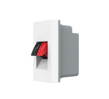 Механизм розетка Hi-Fi аудио белый Livolo (VL-FCSD-1WPS01)