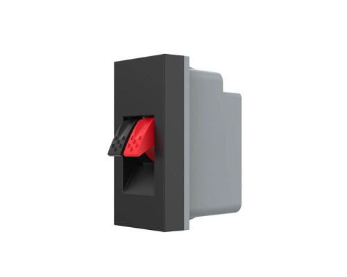 Механизм розетка Hi-Fi аудио черный Livolo (VL-FCSD-1BPS01)