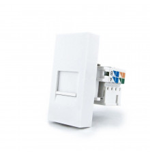 Механизм розетка интернет RJ-45 белый Livolo (VL-FCCP-1WP)