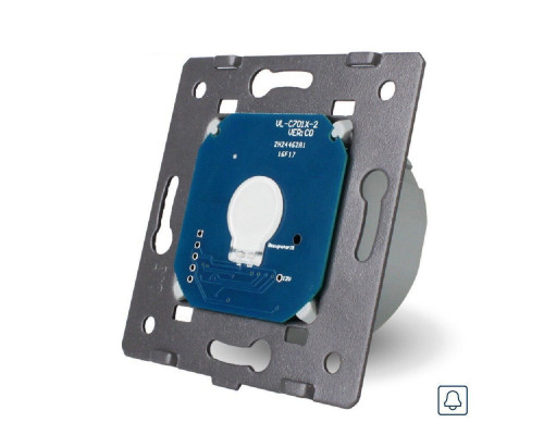 Механизм сенсорная кнопка 1 сенсор Импульсный выключатель Livolo (VL-C701H)