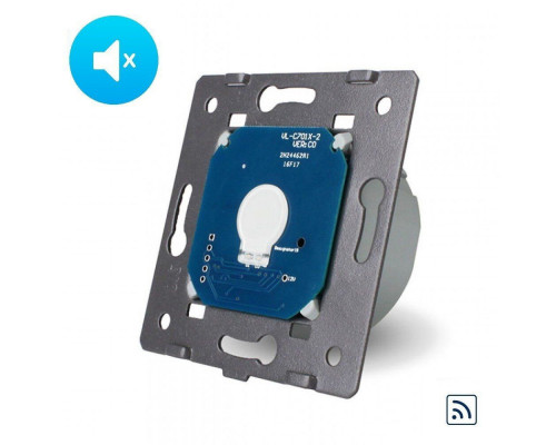 Механизм сенсорный бесшумный радиоуправляемый выключатель 1 сенсор Livolo (VL-C701RQ)