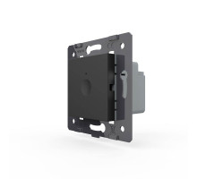 Механизм сенсорный проходной радиоуправляемый выключатель Sense 1 сенсор черный Livolo (782100312)