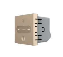 Механизм сенсорный регулятор скорости вентилятора золотой Livolo (VL-FC1GZ-2AP)