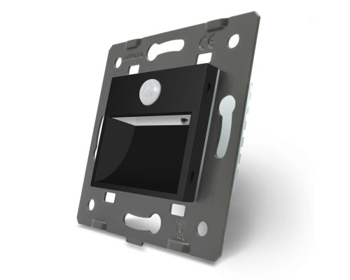 Механизм светильник для лестниц подсветка пола с датчиком движения черный Livolo (782800512)