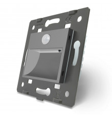 Механизм светильник для лестниц подсветка пола с датчиком движения серый Livolo (782800515)