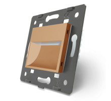 Механизм светильник для лестниц подсветка пола золото Livolo (782800613)