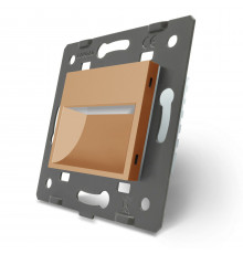 Механизм светильник для лестниц подсветка пола золото Livolo (782800613)