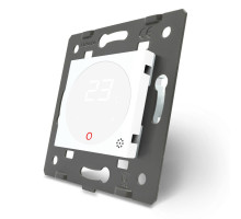 Механизм Терморегулятор со встроенным датчиком температуры белый Livolo (VL-01TM-11)