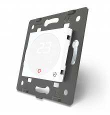 Механизм Терморегулятор со встроенным датчиком температуры белый Livolo (VL-01TM-11)