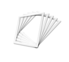 Ободок розетки 5 шт белый Livolo (DF10-11)