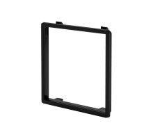 Ободок розетки черный Livolo (DF101-12)