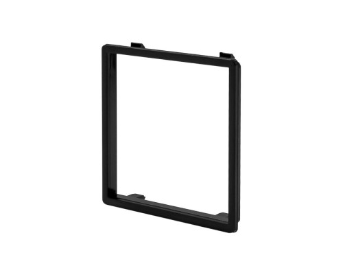 Ободок розетки черный Livolo (DF101-12)