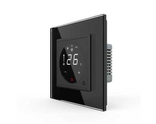 Пульт управления кондиционером черный Livolo (VL-C7-FCA-2BPS72)