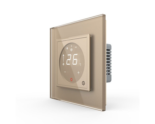 Пульт управления кондиционером золото Livolo (VL-C7-FCA-2APS72)