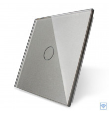 Сенсорный пульт серый стекло Livolo (VL-RMT-C701-15)