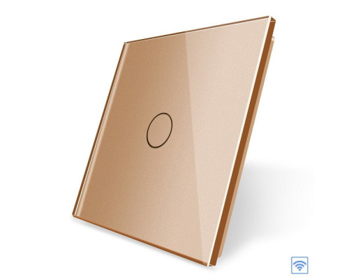 Сенсорный пульт золото стекло Livolo (VL-RMT-C701-13)