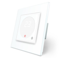 Терморегулятор со встроенным датчиком температуры белый Livolo (VL-C701TM-11)