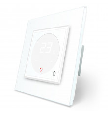 Терморегулятор со встроенным датчиком температуры белый Livolo (VL-C701TM-11)