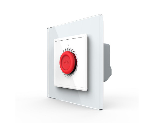 Умная тревожная кнопка белый Livolo (VL-C7FYMA-2WP)