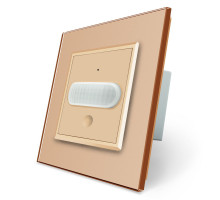 Умный датчик движения золото ZigBee Livolo (VL-FCUZ-2AP-13)