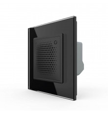 Умный дверной звонок сирена ZigBee черный Livolo (VL-C7-FCBZ-2BP)