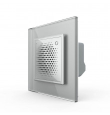 Умный дверной звонок сирена ZigBee серый Livolo (VL-C7-FCBZ-2IP)