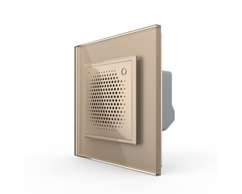 Умный дверной звонок сирена ZigBee золото Livolo (VL-C7-FCBZ-2AP)