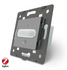 Розумний механізм датчик руху сірий ZigBee Livolo VL-FCUZ-2IP