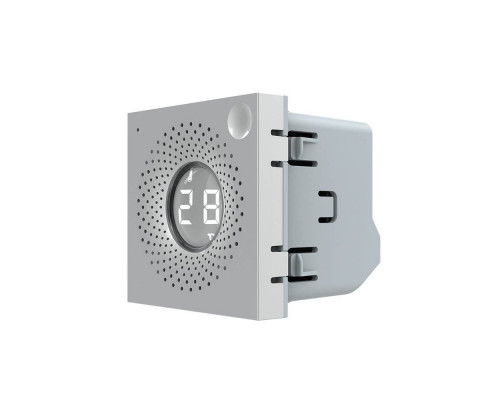 Умный механизм датчик температуры и влажности ZigBee серый Livolo (VL-FCEZ-2IP)