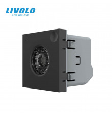 Розумний механізм датчик звуку та освітленості чорний ZigBee Livolo (VL-FCJZ-2BP)