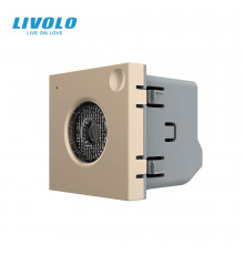 Розумний механізм датчик звуку та освітленості золотий ZigBee Livolo (VL-FCJZ-2AP)