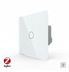 Умный сенсорный диммер белый ZigBee Livolo (VL-C7FC1D2Z-2GWP)