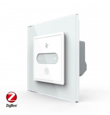 Умный сенсорный регулятор скорости вентилятора белый Livolo (VL-C7FC1GZ-2WP)