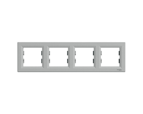 Рамка четырехпостовая горизонтальная Аsfora алюминий