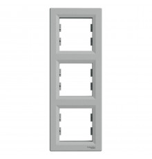 Рамка трехпостовая вертикальная Аsfora алюминий