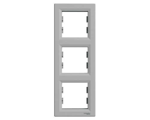 Рамка трехпостовая вертикальная Аsfora алюминий