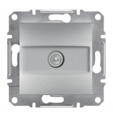 TV розетка концевая Аsfora алюминий